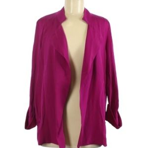 Diane von Furstenberg Magenta Blazer